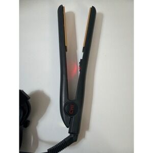 CHI Original 1 Inch Ceramic Hair Straightening Flat‎ Iron Black GF1001